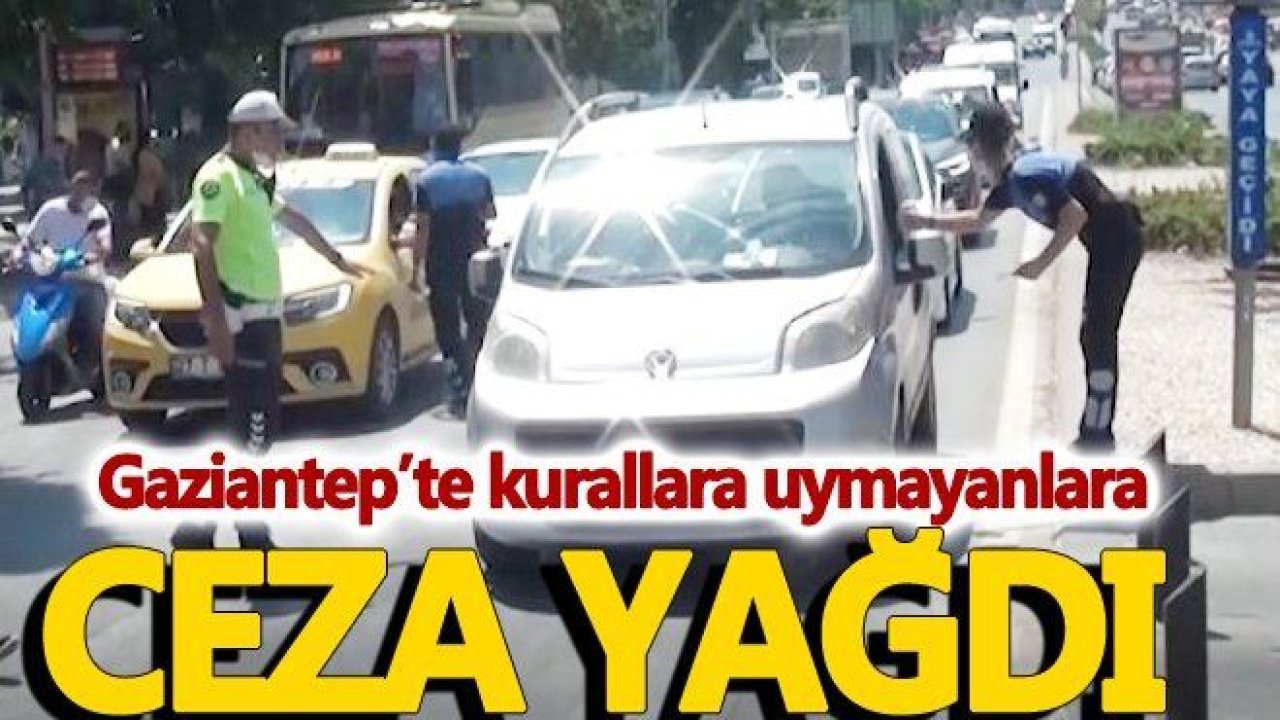 Gaziantep'te 3 bin 303 kişiye sosyal mesafe ve maske cezası