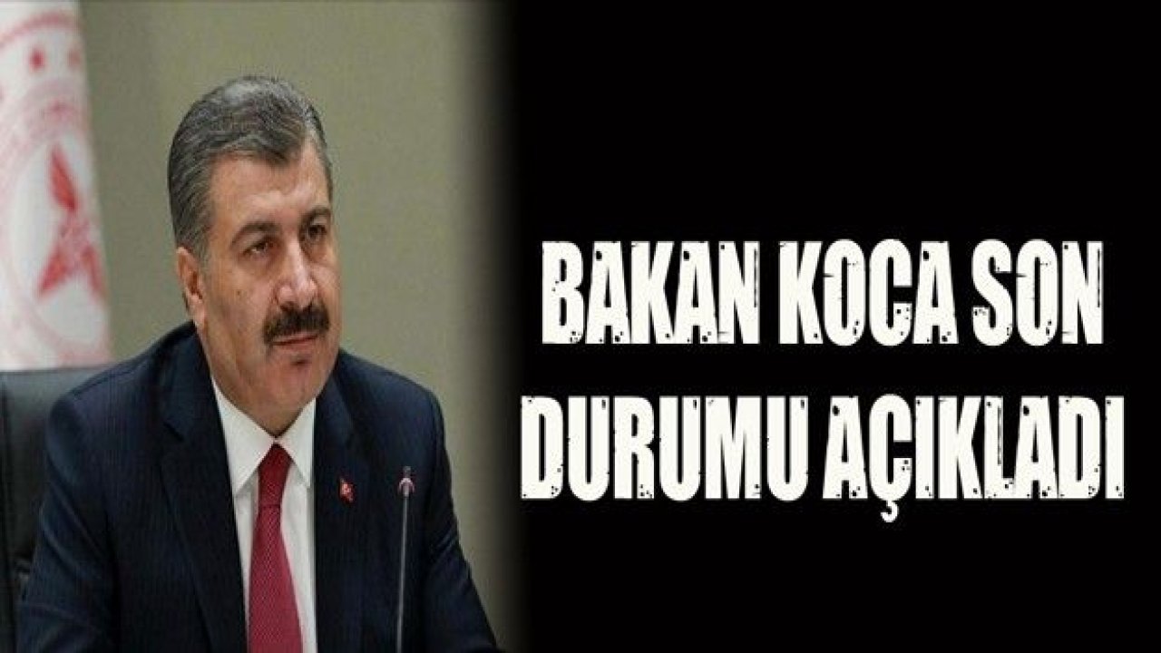 Son dakika… Sağlık Bakanı Koca, coronadan kaynaklı can kaybı ve vaka sayısını açıkladı! İşte 23 Ağustos tablosu