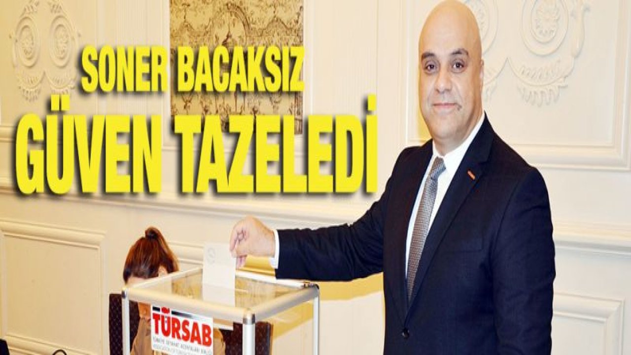 Soner Bacaksız başkan seçildi