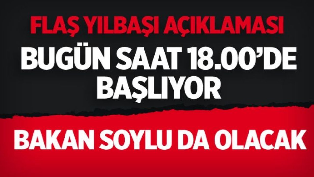 İçişleri Bakanlığı'ndan yılbaşı açıklaması: 8 bin 390 uygulama noktasında kontroller yapılacak