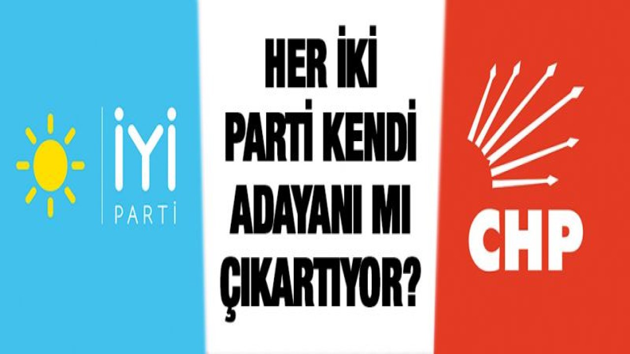 Her iki parti kendi adayını mı çıkartacak?