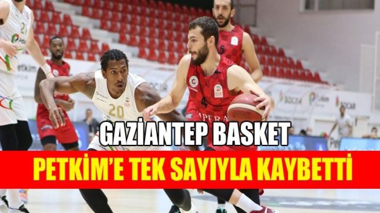 BASKETÇİLER 67-66 KAYBETTİ