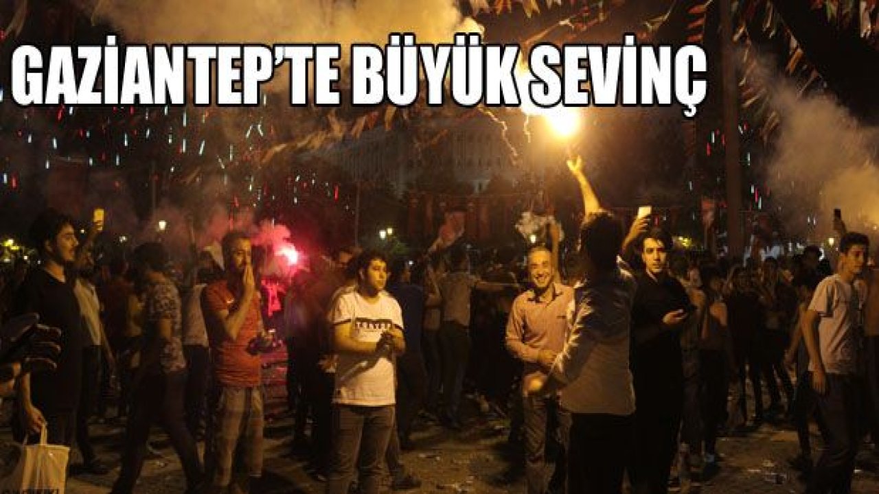 Gaziantep'te Süper Lig sevinci