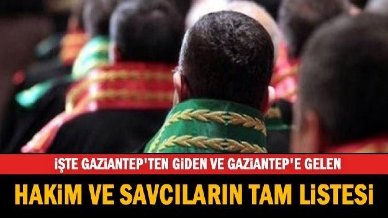 YALÇIN Trabzon Bölge Adliye Mah. C.Başsavcılığına atandı