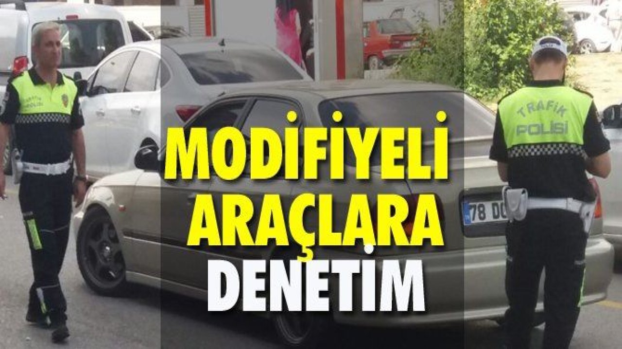 Modifiyeli araç denetimi