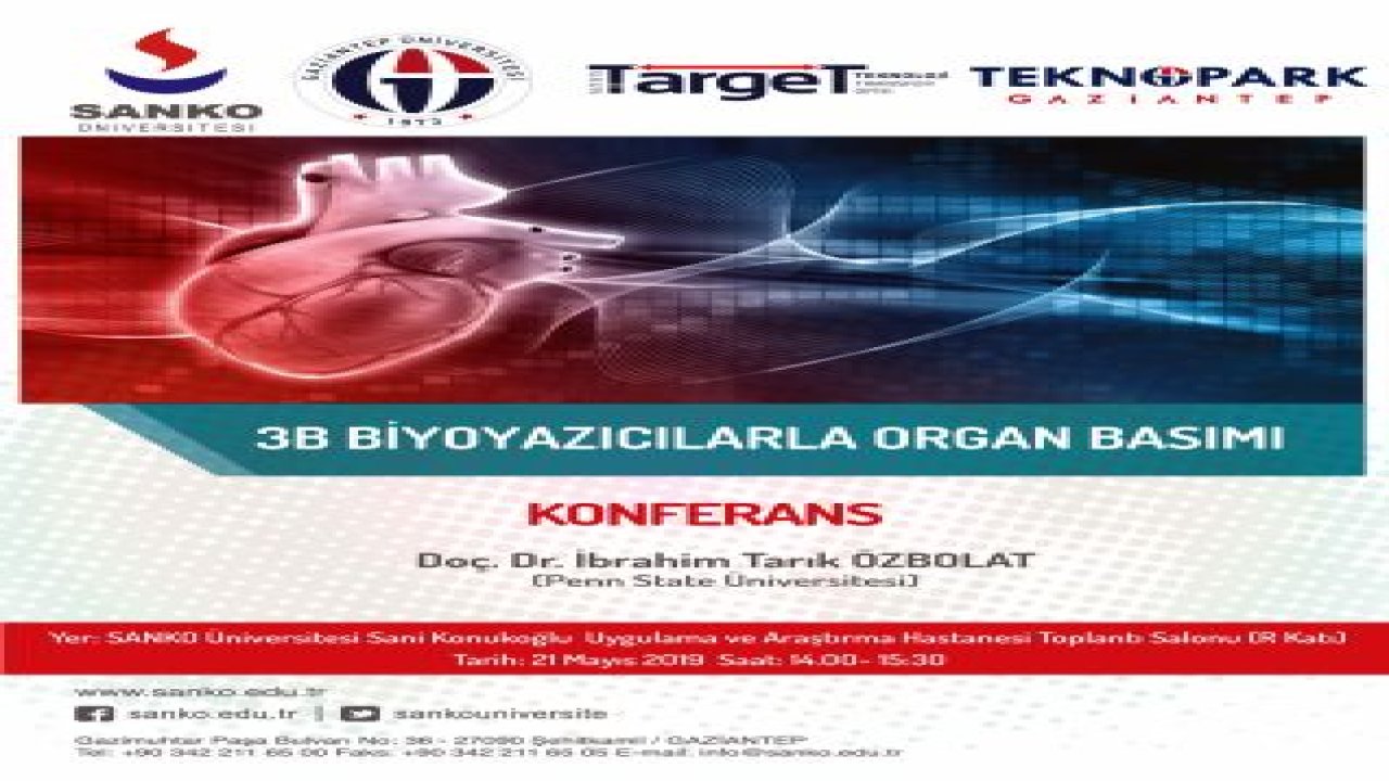 SANKO ÜNİVERSİTESİ'NDE KONFERANS