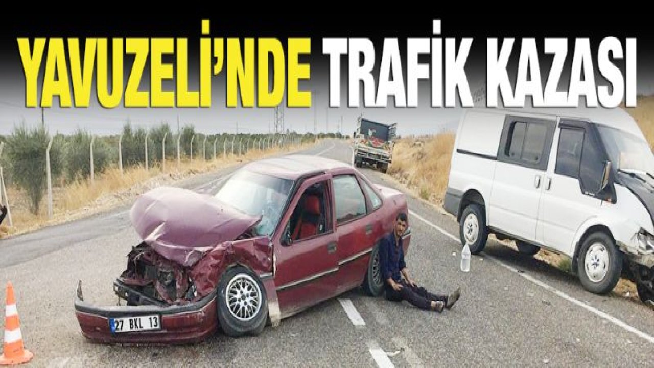 Yavuzeli'nde trafik kazası: 2 yaralı