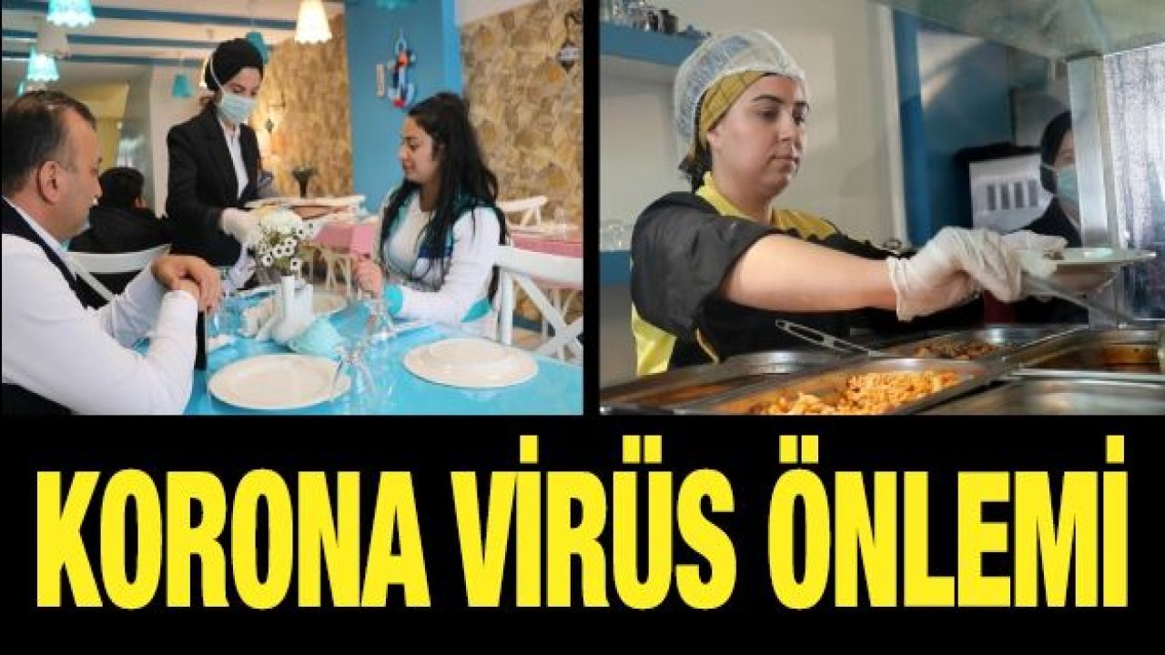 Restoranlarda korona virüs önlemi