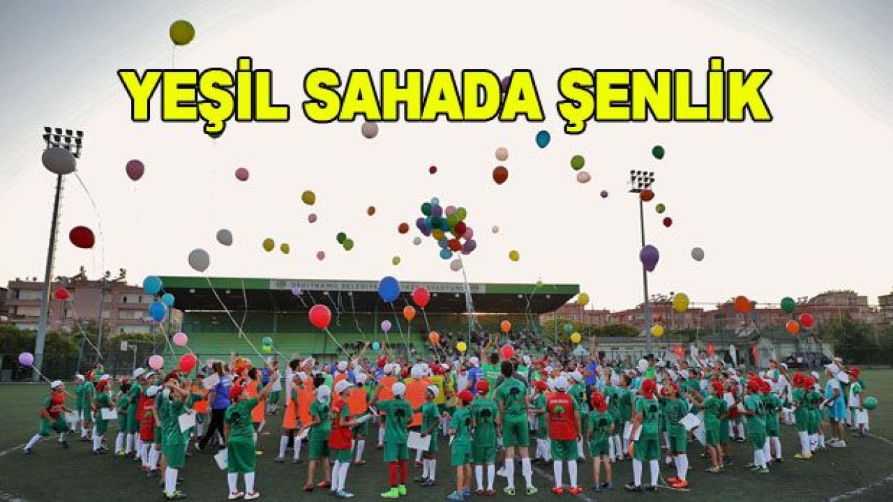 YEŞİL SAHADA ŞENLİK HAVASINDA FİNAL