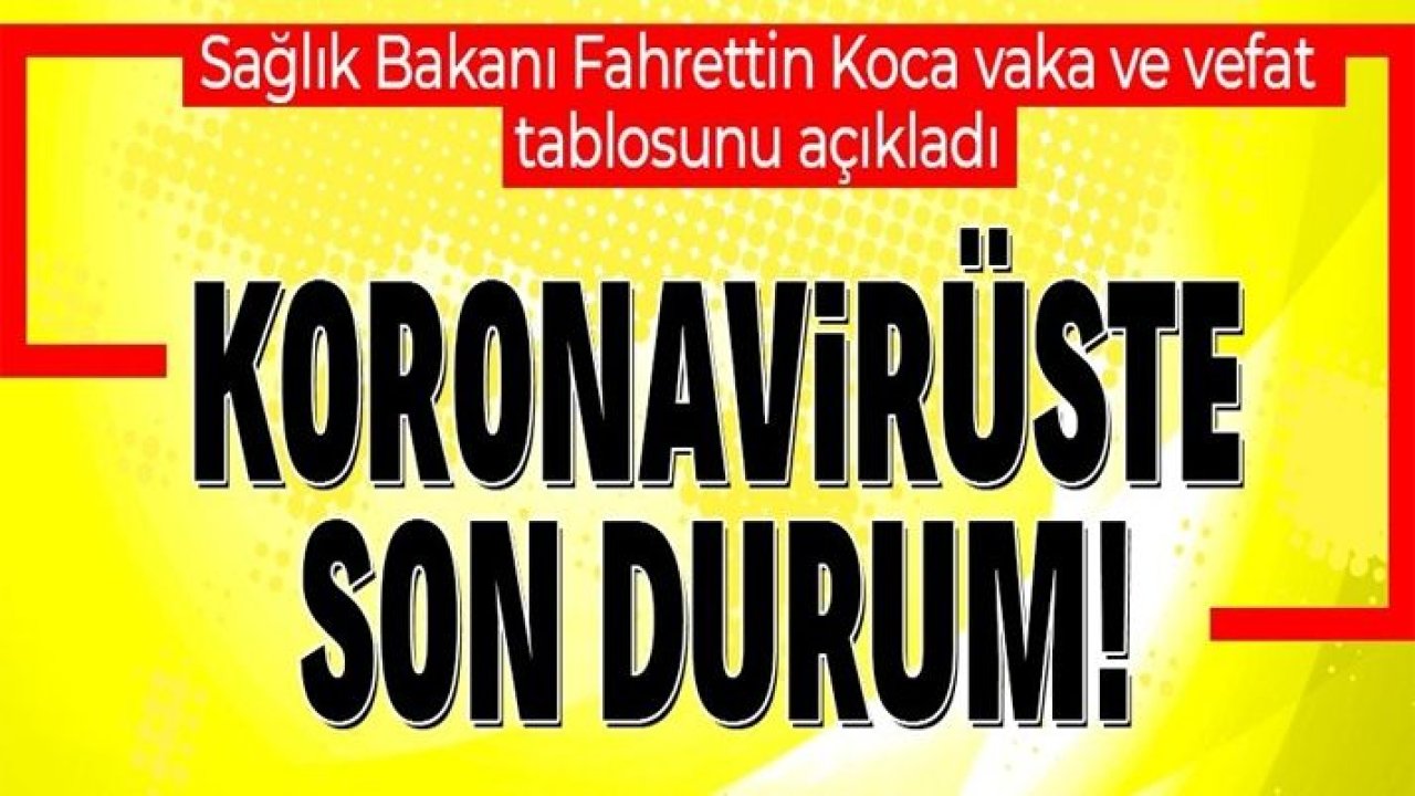 SON DAKİKA: Sağlık Bakanlığı 15 Ocak koronavirüs vaka sayılarını duyurdu | KORONAVİRÜS TABLOSU