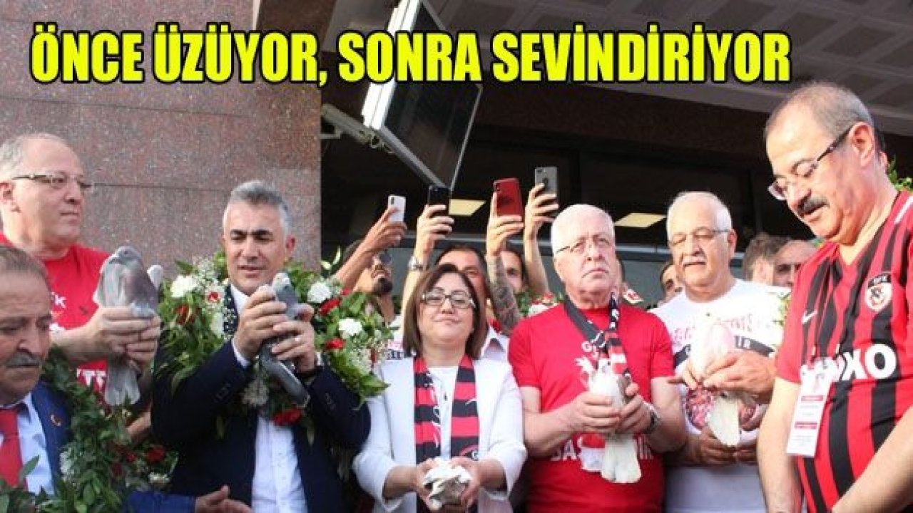 ALTIPARMAK ÖNCE ÜZÜYOR, SONRA SEVİNDİRİYOR