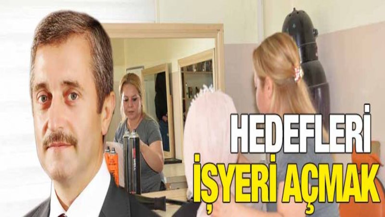 ŞAHİNBEY BELEDİYESİ MESLEK SAHİBİ YAPMAYA DEVAM EDİYOR