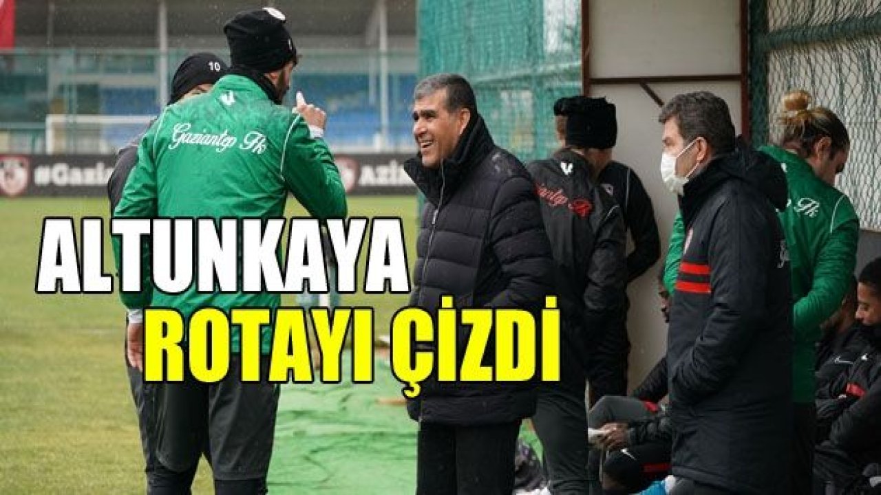 ALTUNKAYA ROTAYI ÇİZDİ