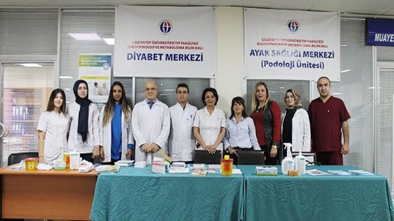 GAÜN Hastanesi’nde dünya diyabet günü