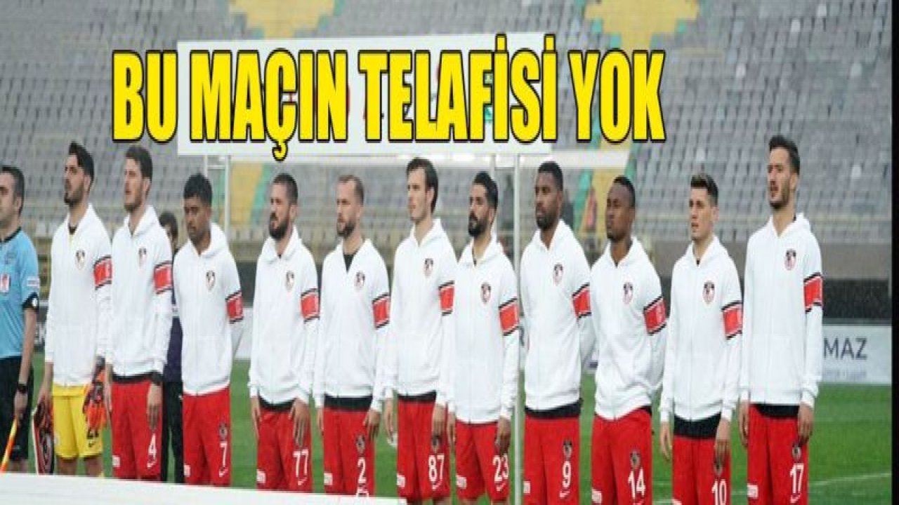 Bu maçın telafisi yok