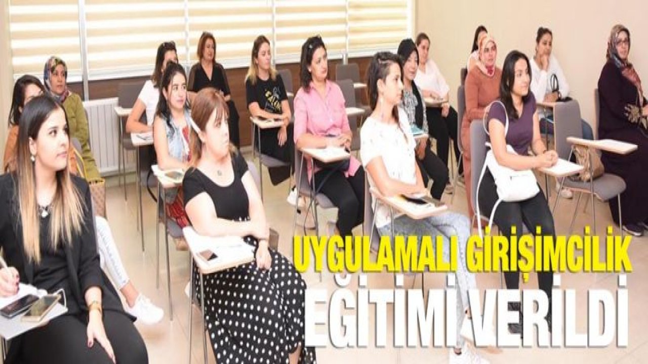 GSO'da, kadın girişimci adaylarına yönelik uygulamalı girişimcilik eğitimi verildi