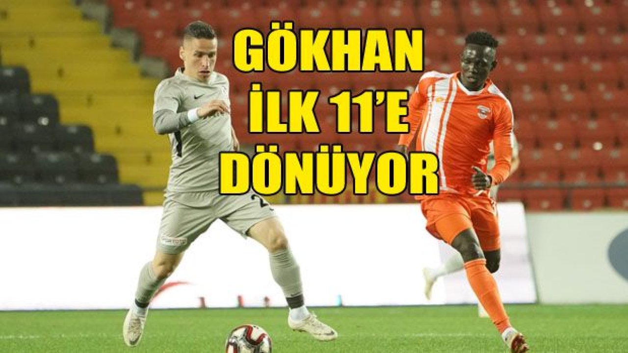 Gökhan Alsan 11'e dönüyor