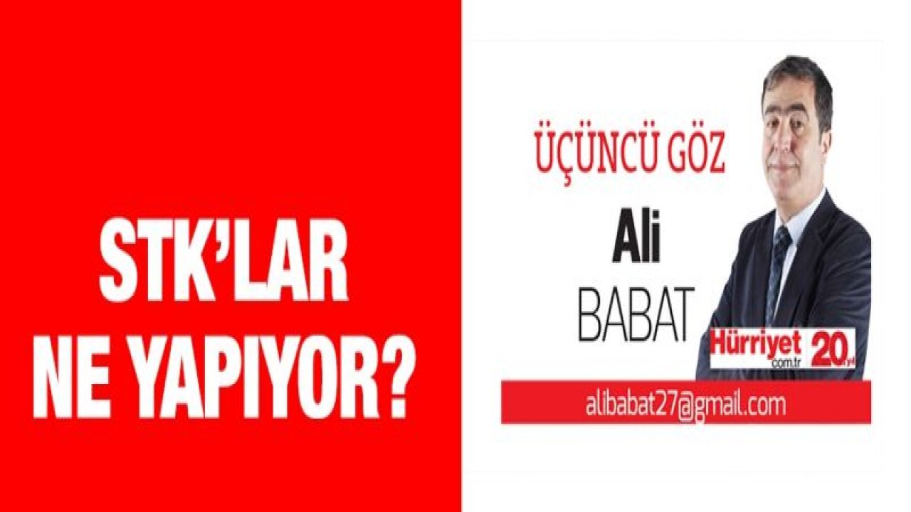 STK’lar ne yapıyor?