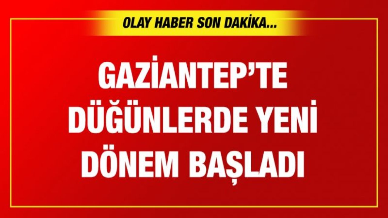 Gaziantep'te düğünlerde "hijyen eğitimi sertifikalı" müzisyen dönemi start aldı