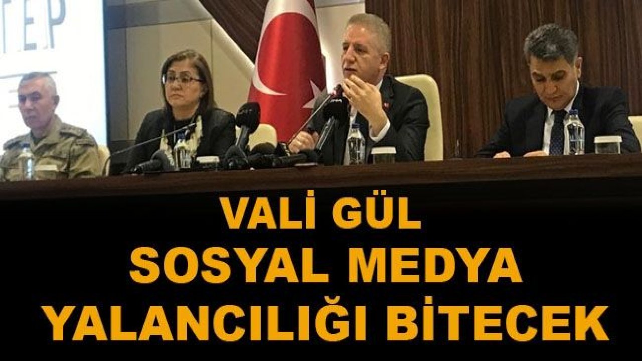 Vali Gül: Sosyal Medya Yalancılığı Bitecek