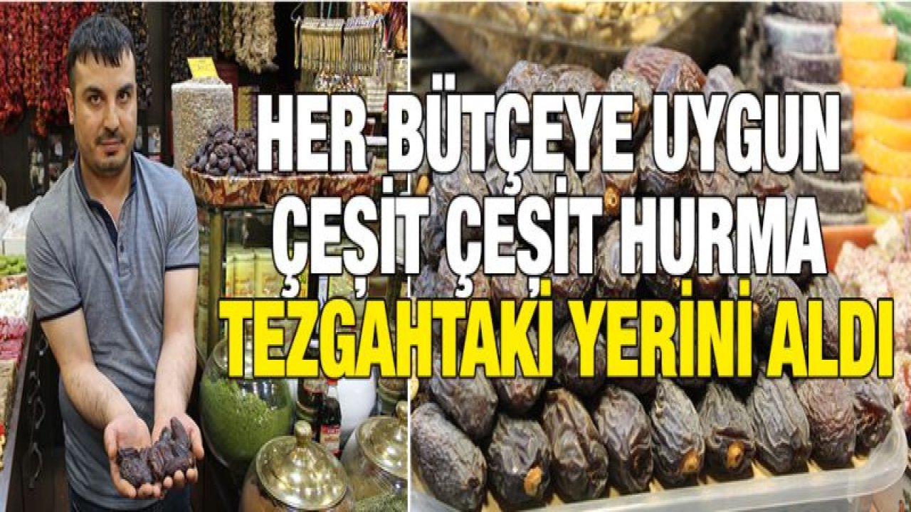 Doların etkilemediği tek ithal meyve hurma