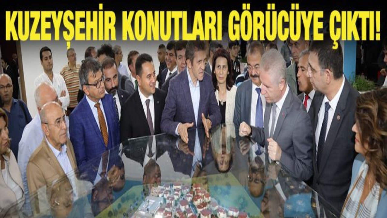 BÜYÜKŞEHİR, KUZEYŞEHİR PROJESİ'Nİ TANITTI