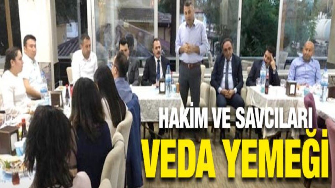 Tayini çıkan hakim ve savcılar uğurlandı