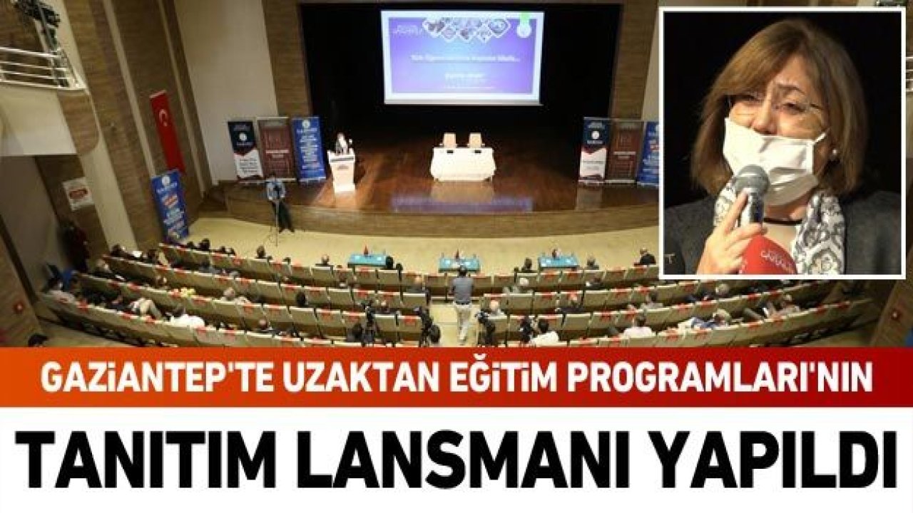 “GASMEK UZAKTAN EĞİTİM PROGRAMLARI” BASIN LANSMANI DÜZENLENDİ