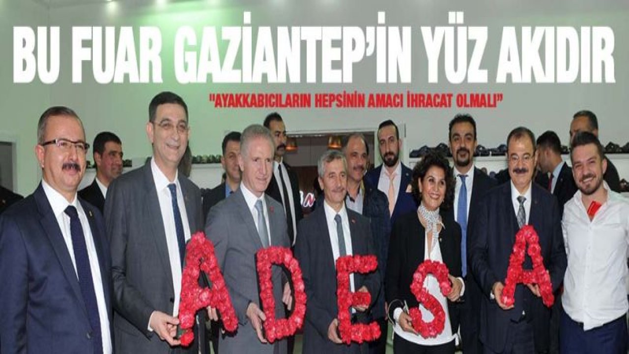 28. GAPShoes fuarı törenle açıldı