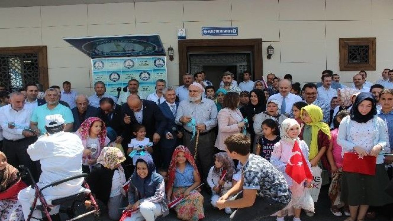 Şahintepe Sosyal Tesisi törenle hizmete açıldı