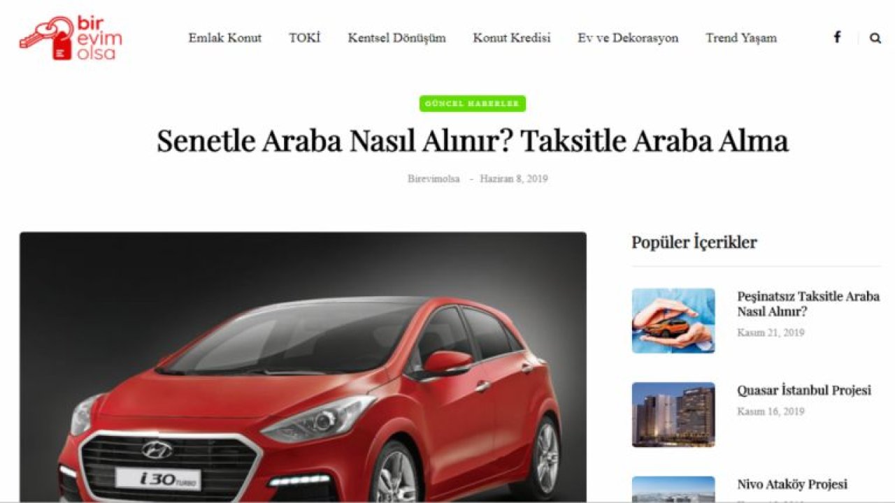 Taksitle Araba Nasıl Alınır?