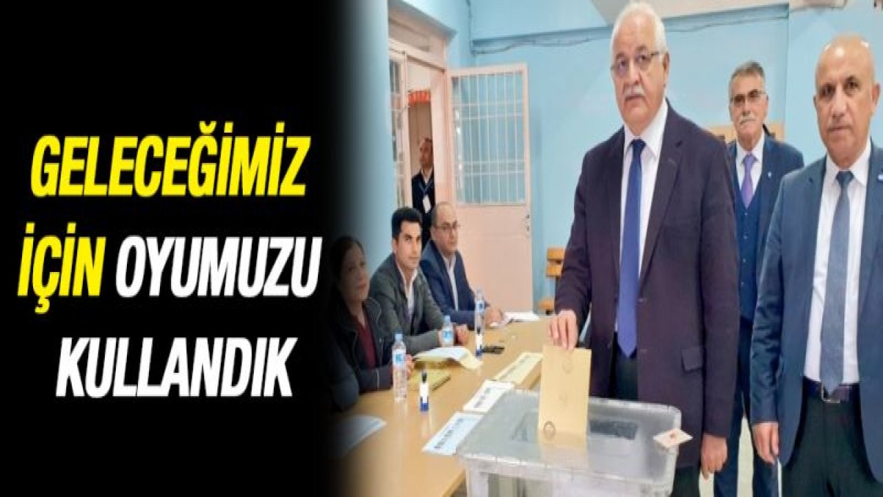 Geleceğimiz için oyumuzu kullandık