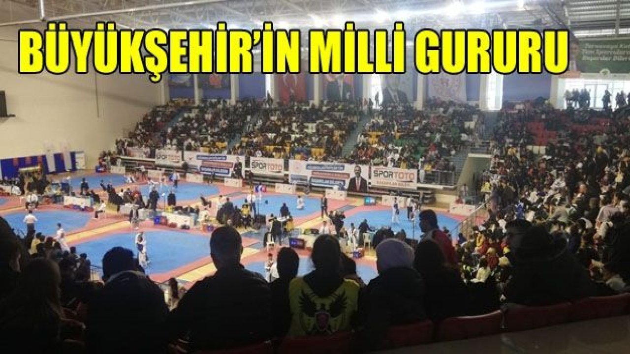 Büyükşehir’in milli gururu