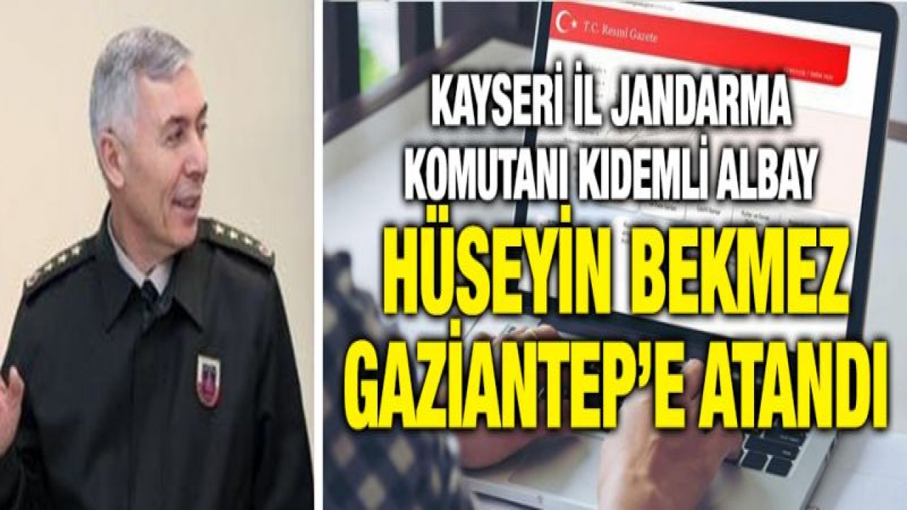 38 ilin jandarma komutanı değişti! Gaziantep'te de komutan değişimi