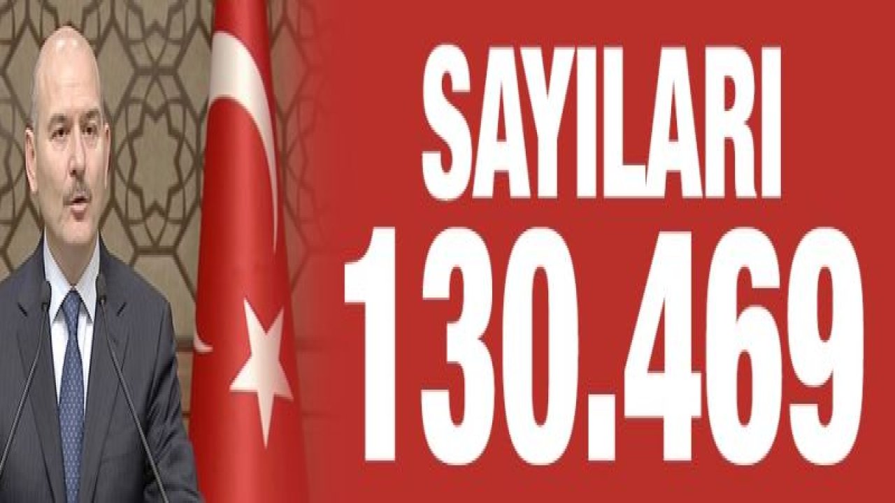 Bakan Soylu Türkiye'den ayrılan son göçmen sayısını açıkladı