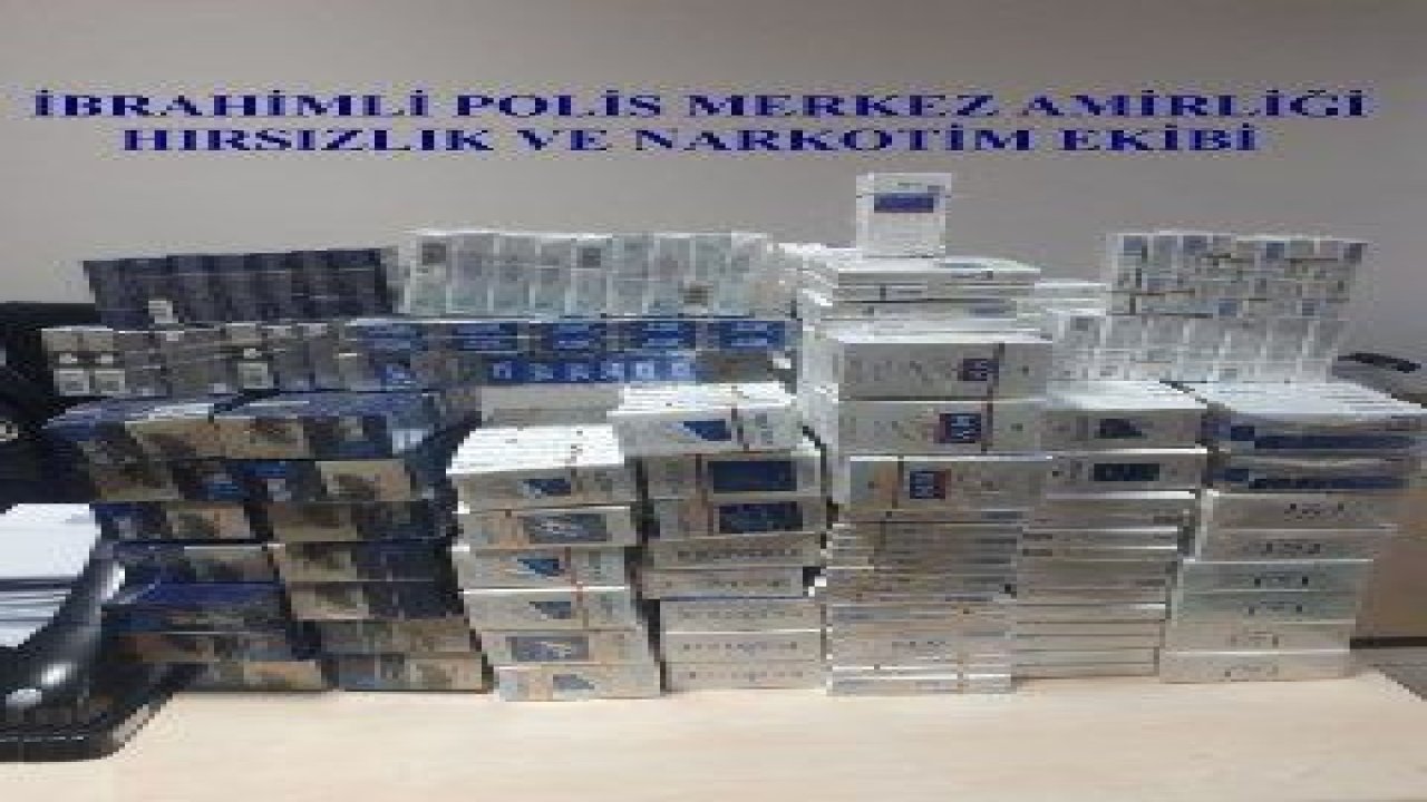 865 PAKET KAÇAK SİGARA ELE GEÇİRİLDİ