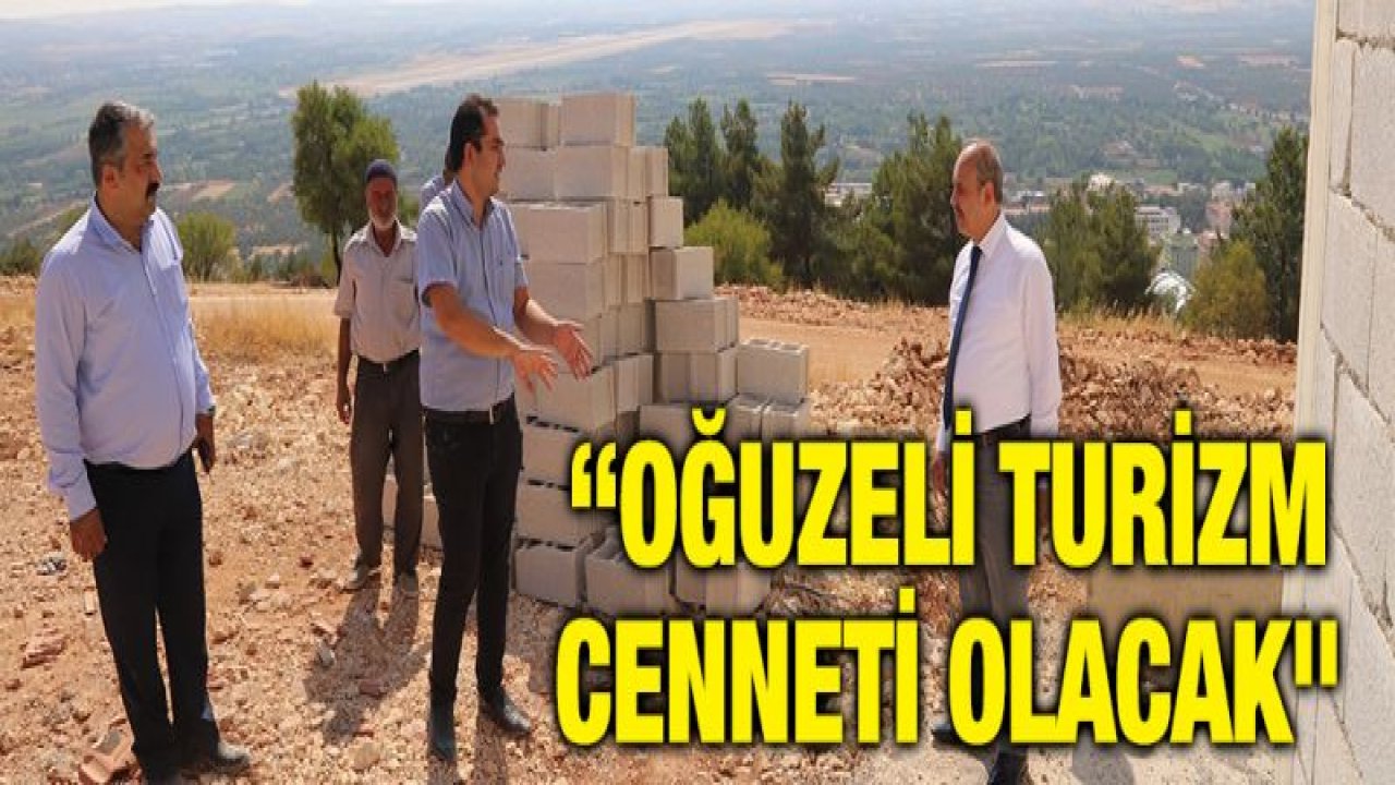 Kılıç, '˜Deliklitepe Seyir Terası' alanında incelemelerde bulundu