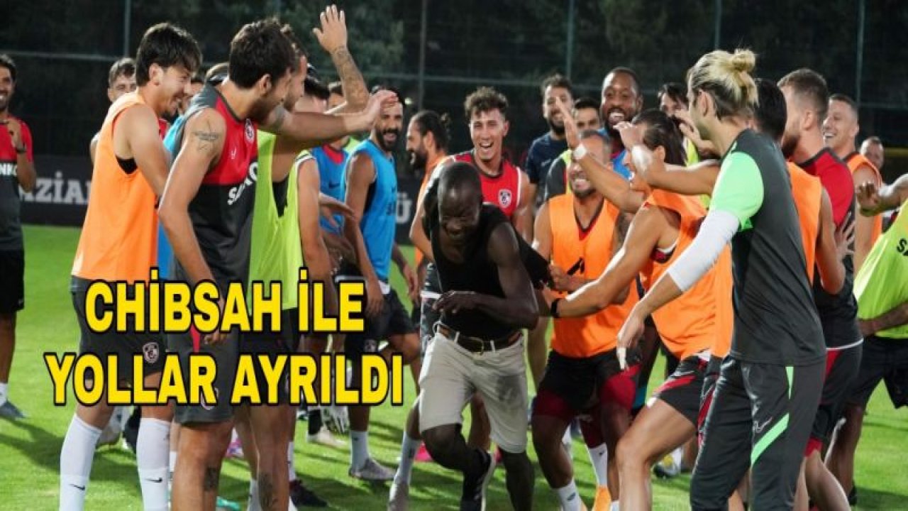 GAZİANTEP FK'DA AYRILIK