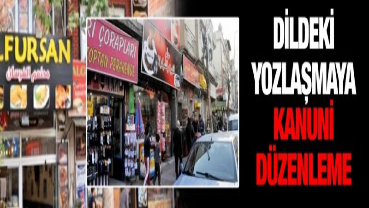 Dildeki yozlaşmaya kanuni düzenleme