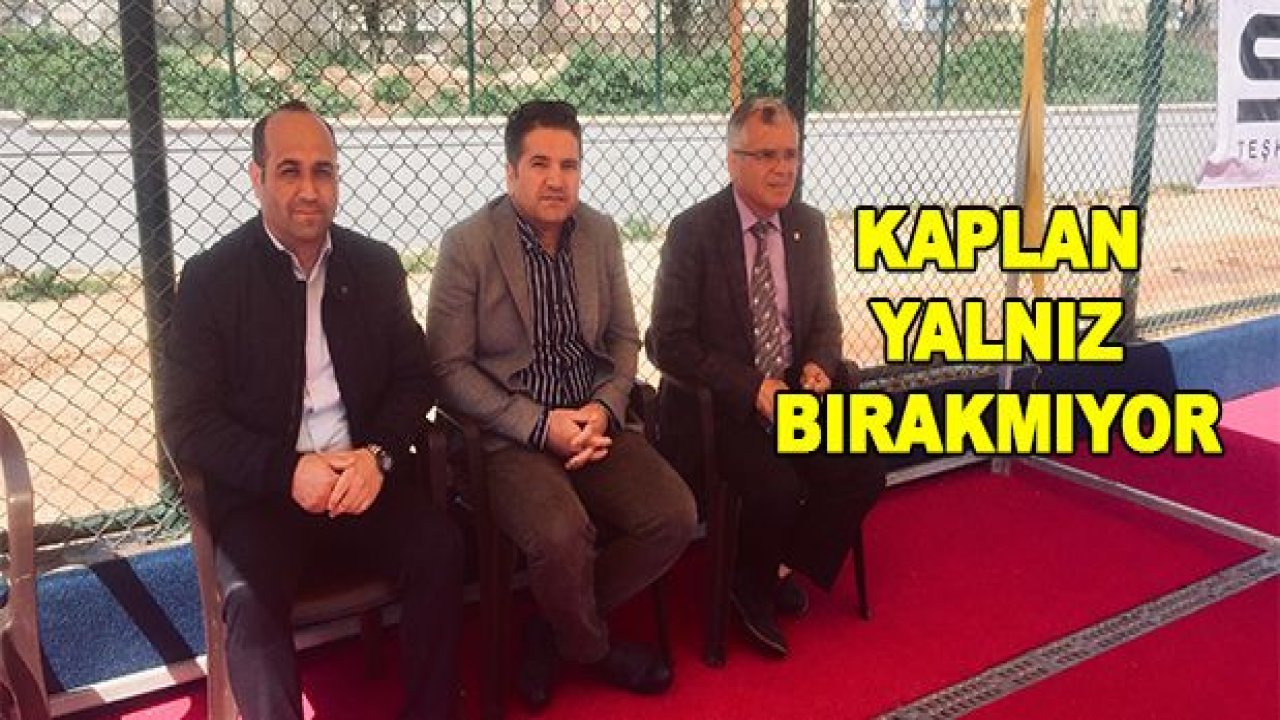 Kaplan yalnız bırakmıyor