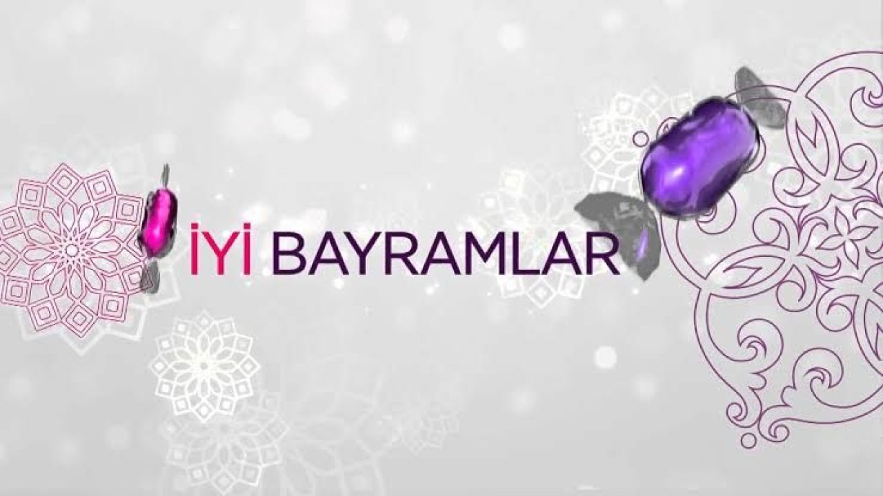 İyi bayramlar...