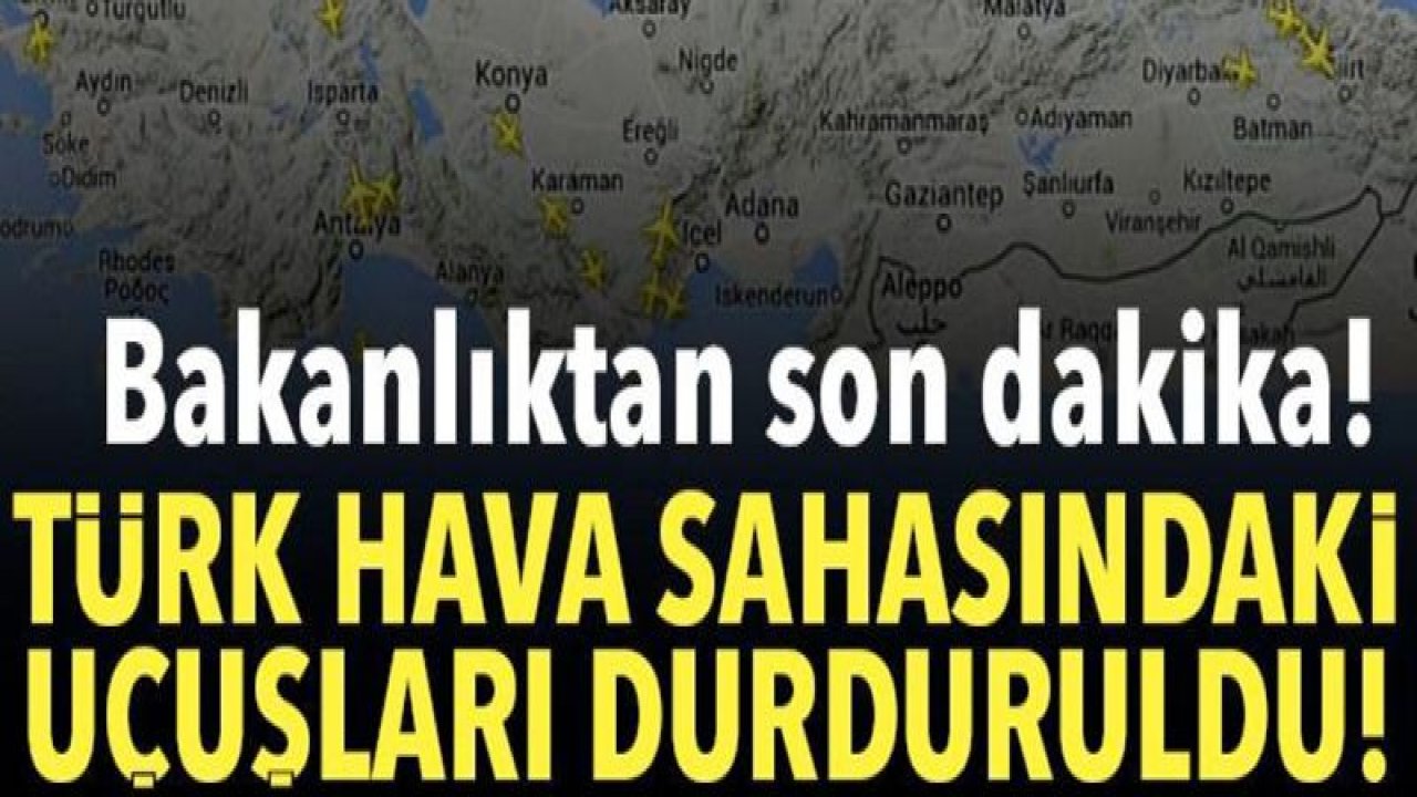 Ulaştırma ve Altyapı Bakanlığı'ndan Boeing 737-8 MAX ve Boeing 737-9 açıklaması