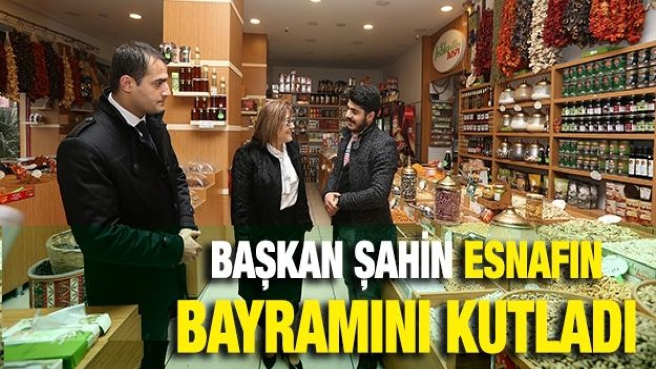 Şahin, Yeşilsu esnafının bayramını kutladı