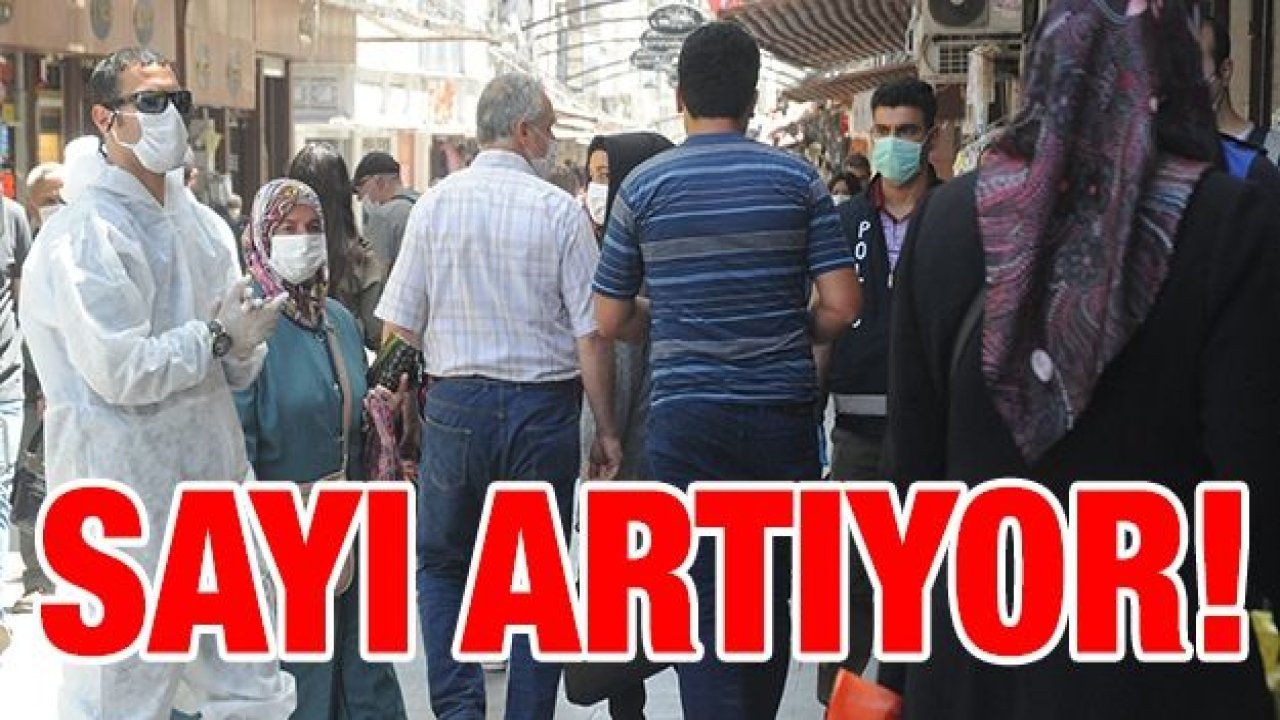 Gaziantep'te vaka sayısı artıyor