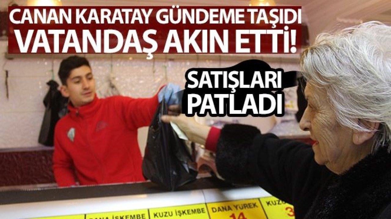 Canan Karatay gündeme taşıdı, vatandaş akın etti!