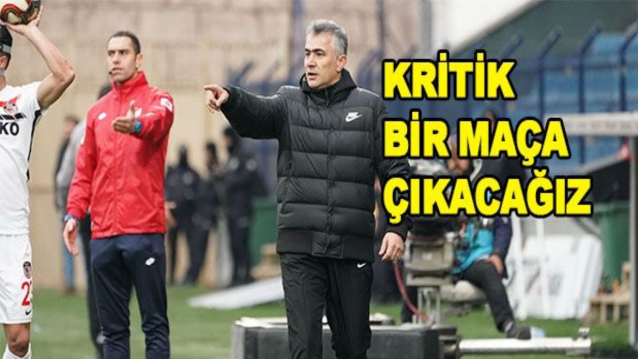 ALTIPARMAK : Kritik bir maça çıkacağız