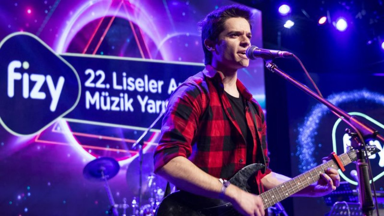 fizy 22. Liseler Arası Müzik Yarışması'nda sahne gençlerin