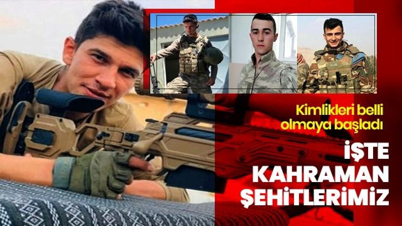 Türkiye kahramanlarına ağlıyor! İdlib şehitlerinin kimlikleri belli oluyor