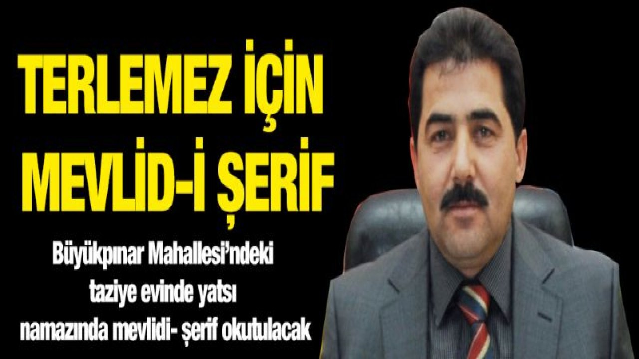 Terlemez için Mevlid-i Şerif