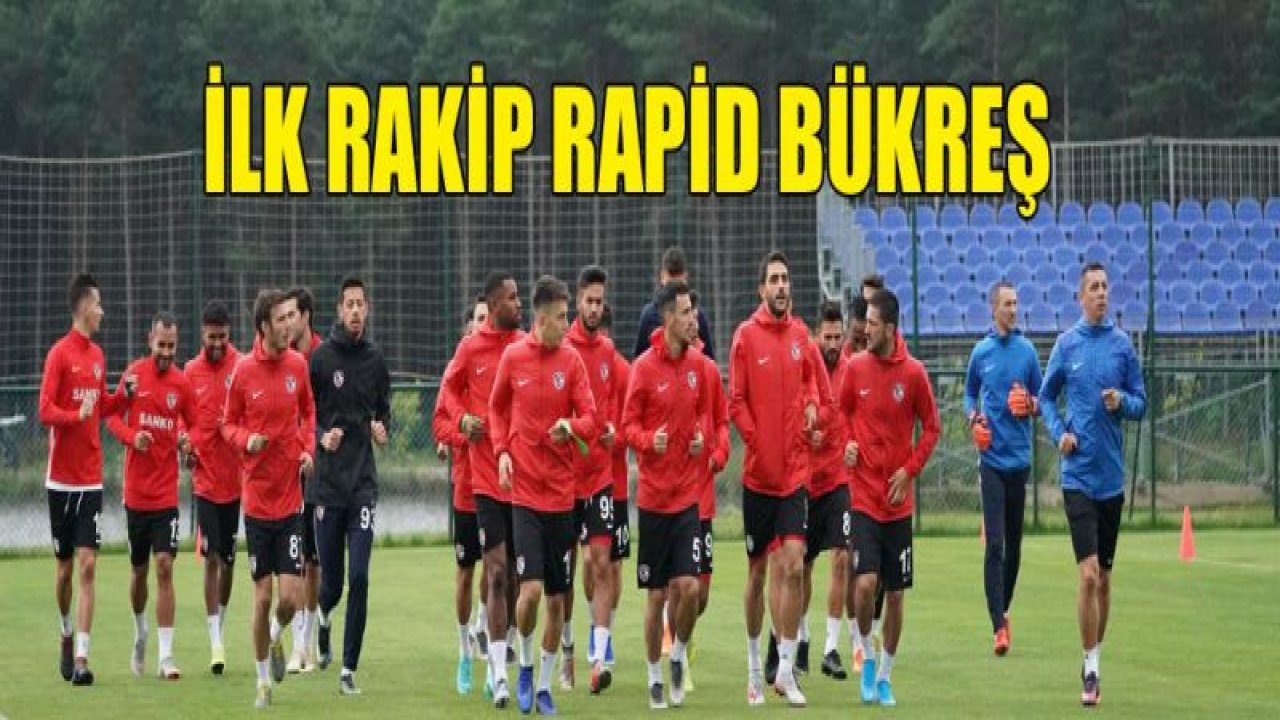 İlk rakip Rapid Bükreş